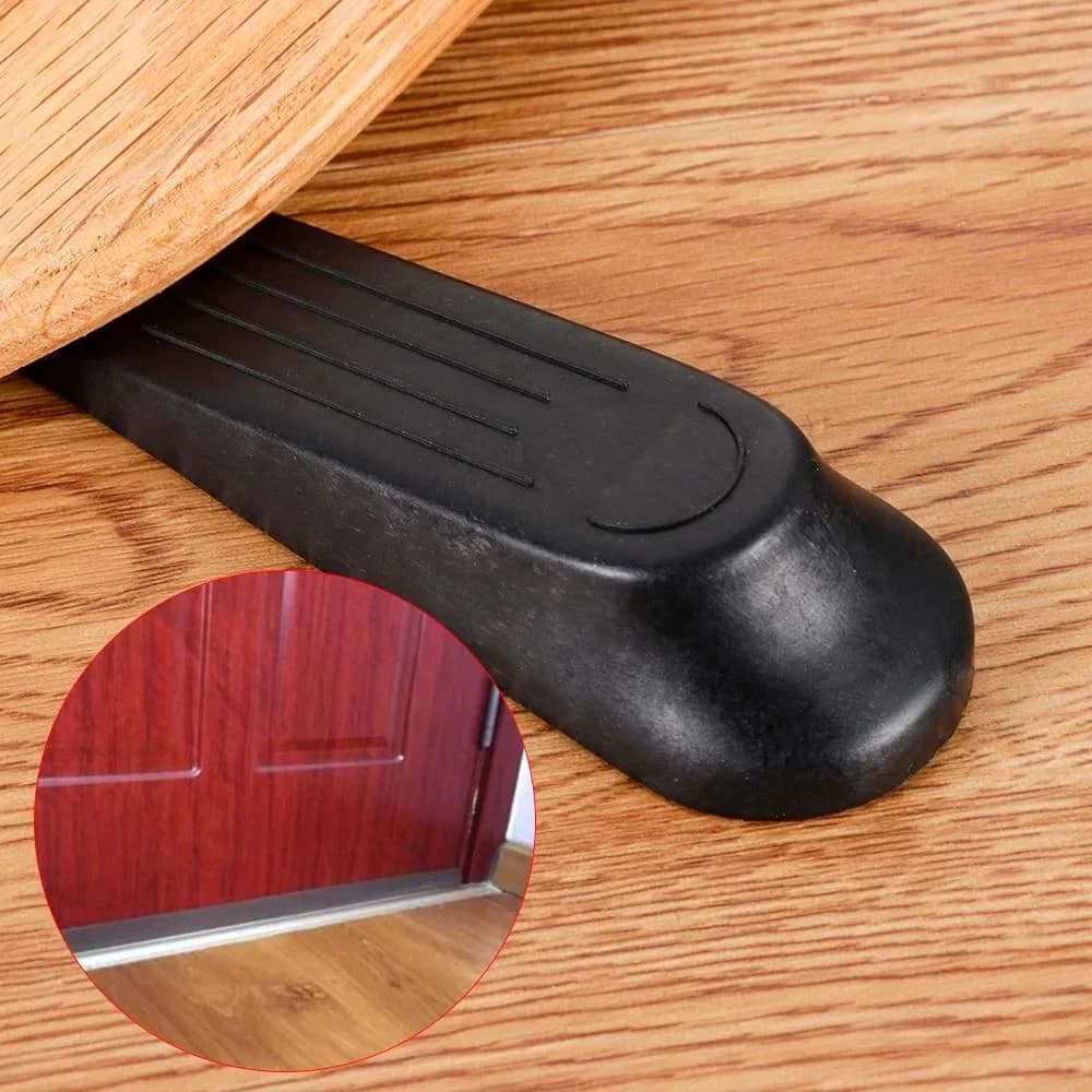 Fermaporta a forma di cuneo da 5/10/20 pezzi, fermaporta in plastica resistente con base antiscivolo, supporto per porta durevole per casa e ufficio