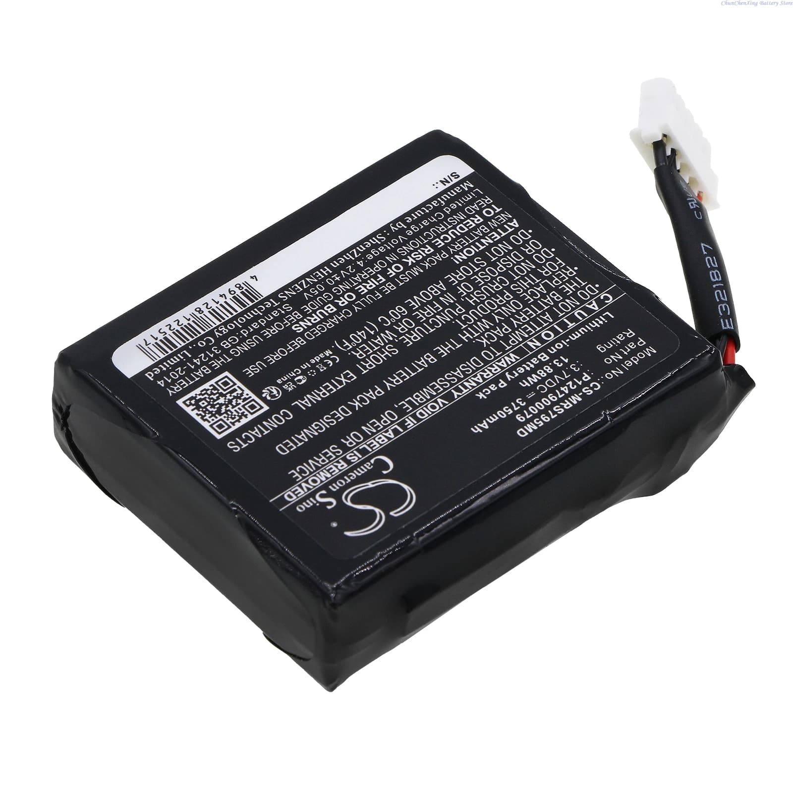 Medical battery of 3.7 V 3750 mAh 23794 25950 B11939 95108 for touchscreen Masimo Radical-7 9500, radic pulsometer, type 23794