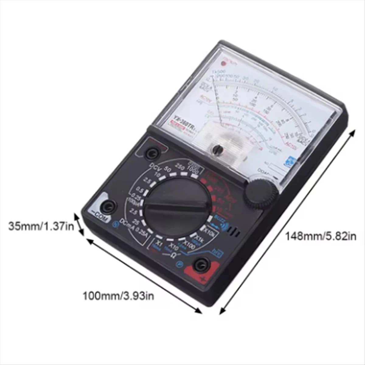 Y31A -360TRE-LB AC DC Multimeter Pointer Measure with Pen Tester Luminous indicator Sound signal Amperometer Voltmeter Resistance