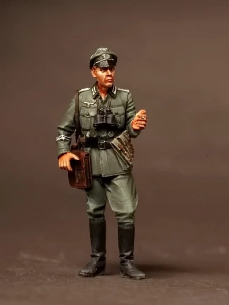 Kit modello non verniciato con figura in resina 1/35, soggetto militare, soldato tedesco, GK non assemblato e non verniciato,1127R