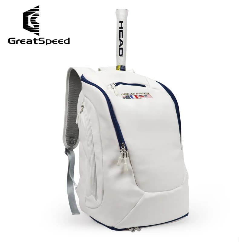 New sports backpack for leisure GREATSPEED, tennis and badminton training, independent shoe bag, racket bag, pickleball bag