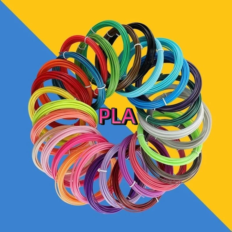 Set of 12 PLA Filament Colors from 1,75mm for 3D Pen - 9M/18M/36M Each, Ecological Embroidery for 3D Printer, Non Toxic Without Pollution