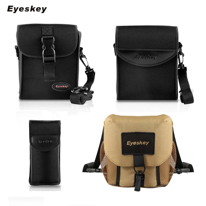 Borsa/Custodia Universale Eyeskey per Binocolo 32/42/50mm con Imbracatura, Borsa a Tracolla Resistente e Portatile per Binocoli e Fotocamera, Ideale per Escursionismo e Caccia