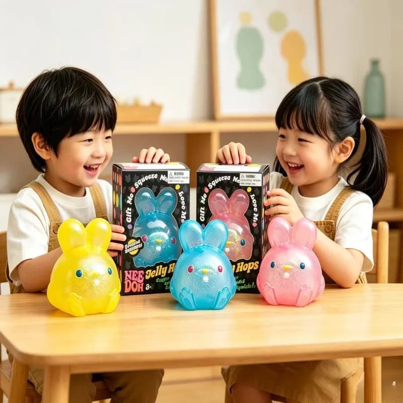 Schylling NeeDoh Nice Cube Giocattolo Sensoriale Antistress, Cubo Antiansia da Spremere per Concentrazione, ADHD e Supporto Autismo