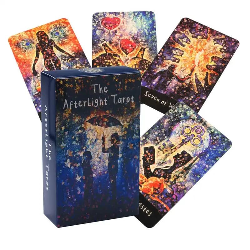 The Afterlight Tarot Cards 78 Cards Giochi da tavolo Fate Fortune Telling Oracle Cards