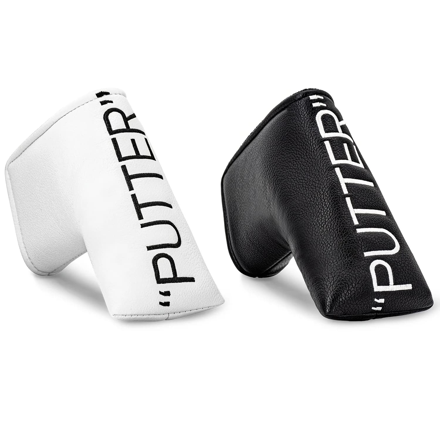 1pc Trendy Blade Golf Putter Headcover, Soft Lined Design with Secure Closure, Durable Golf Accessory for Men And Women