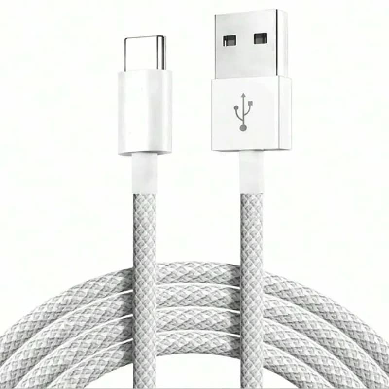 Cavo Dati USB A a USB C per Ricarica Super Veloce 60W, Cavo di Ricarica USB C Intrecciato in Nylon Compatibile con Apple