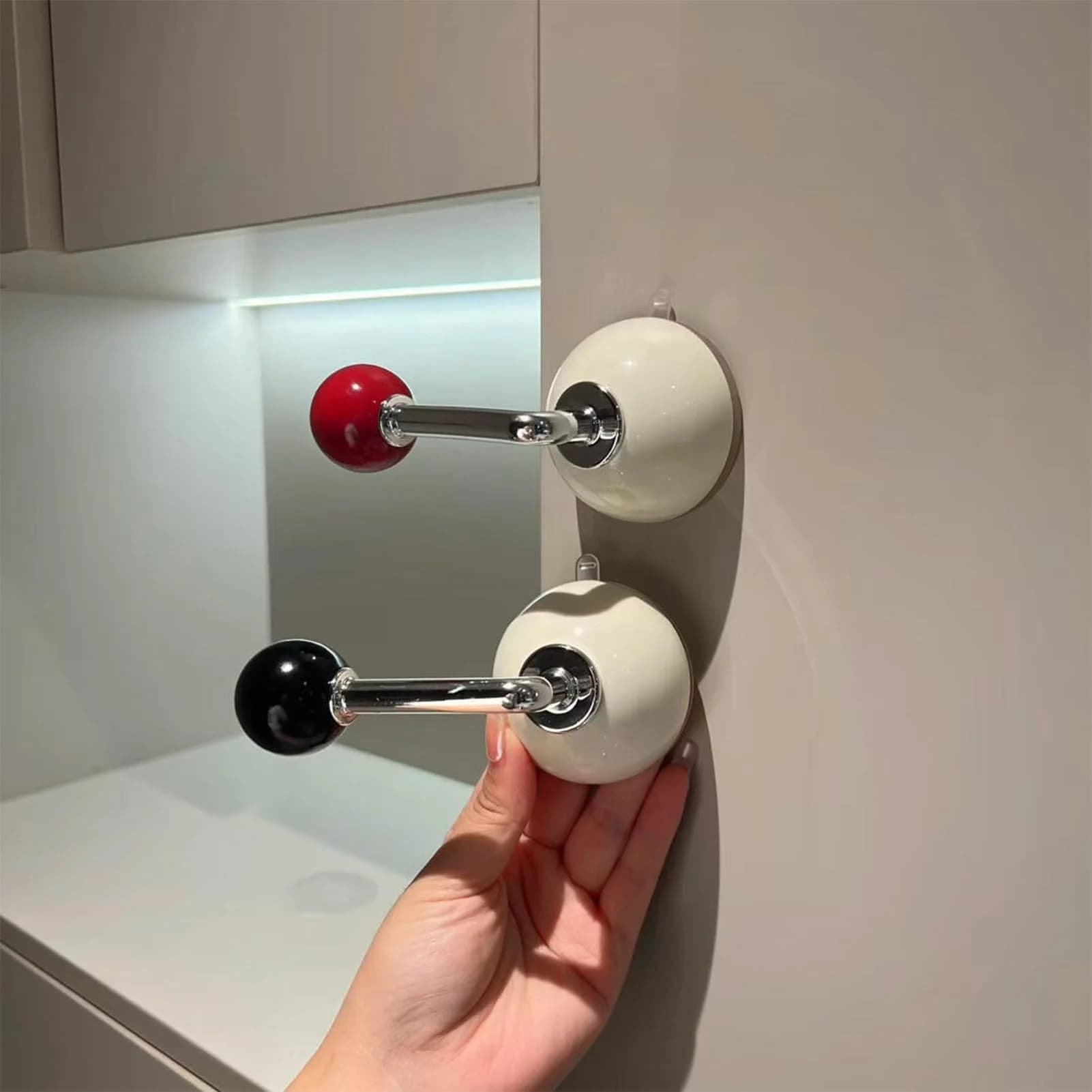 Suction Cup Cabinet Handles Non Drill Door Pulls Adhesive Free Mounting Hooks For Wardrobe Kitchen Cupboard Glass Drawer