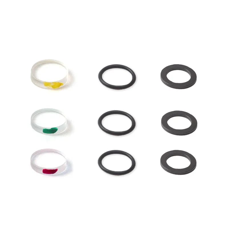 Lente clarificatore per tiro con l'arco 1 # 2 # 3 # Peep Sight 5.3/5.45mm Clarificatore Crystal Clear Target Arco composto Accessori per tiro da caccia