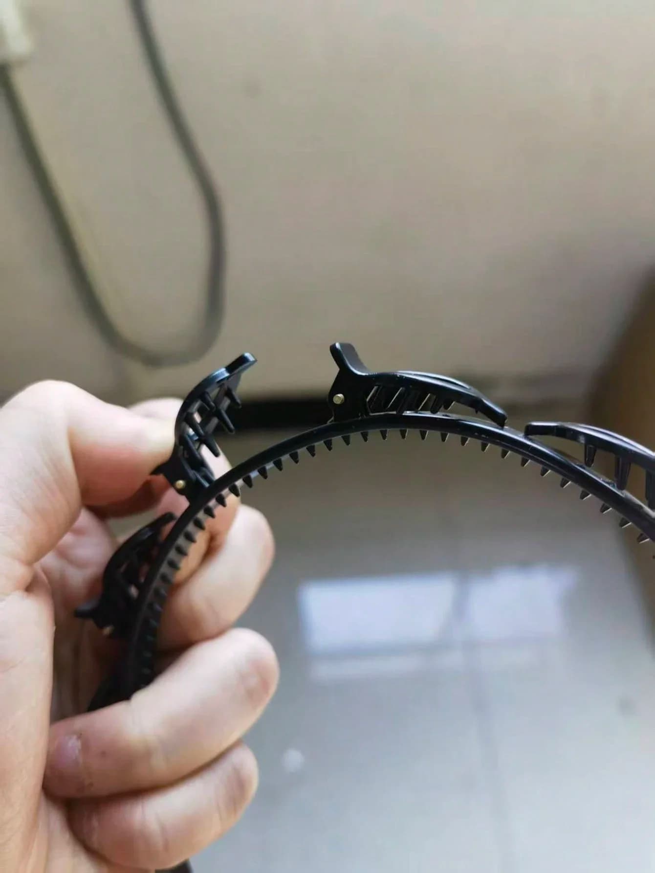 1 pz/3 pz/5 pz/10 pz Fermagli e Accessori per Capelli Fai da Te, Fasce per Capelli Intrecciate a Strati Multipli con Clip, Fermagli a Doppio Strato