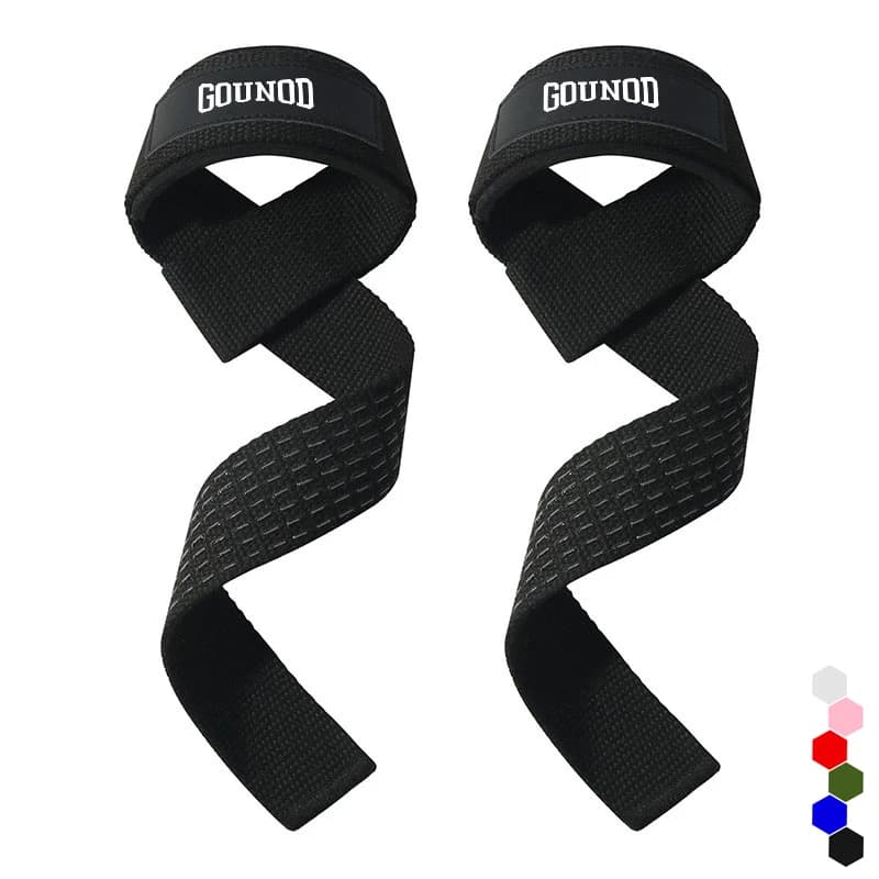 1 pair/2 PAIA/3 pairs GOUNOD Sport Booster Grip Belt Fitness Pull-up Bar Pull-up Silicone Wear Resistant Silicone Deadlift Belt