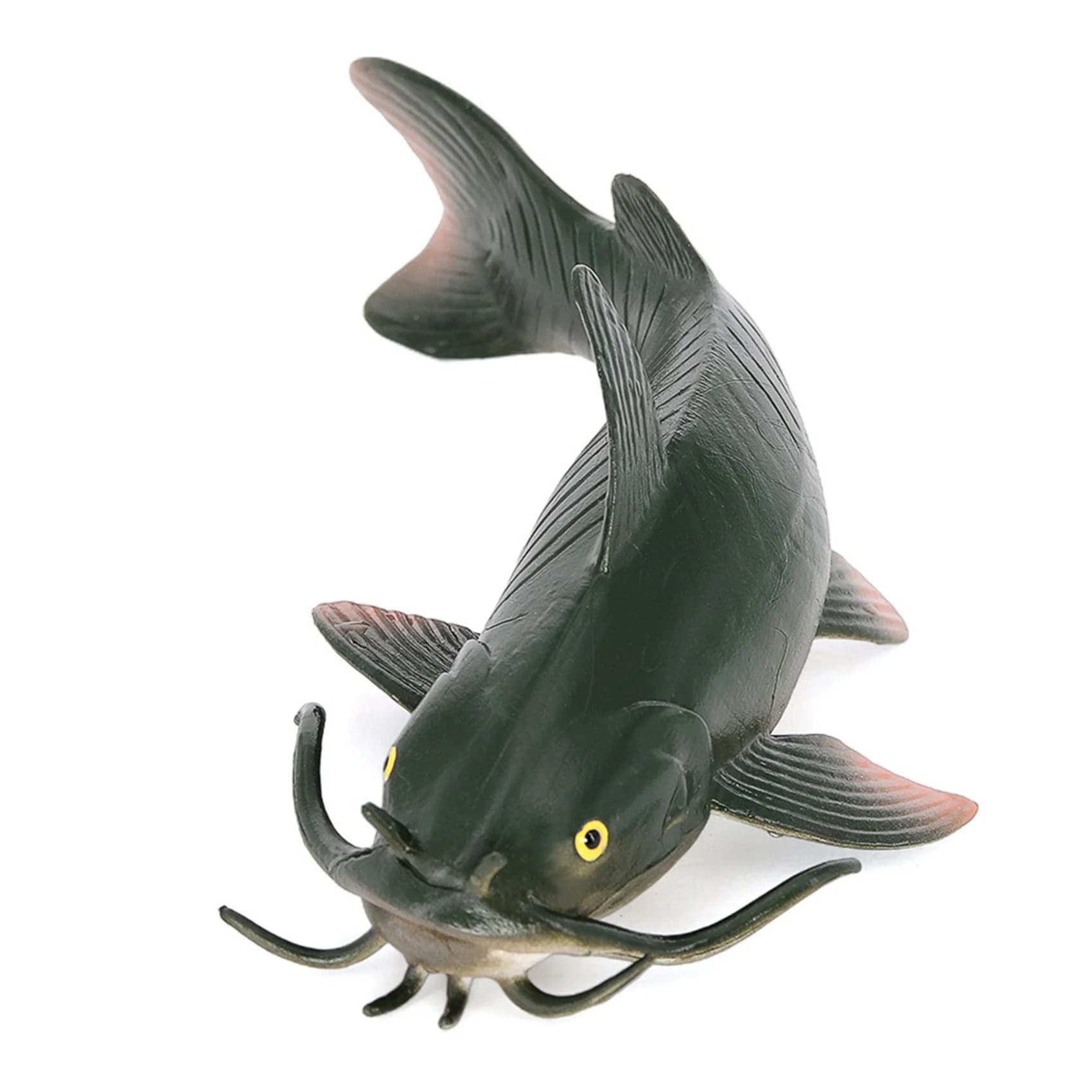 AS96-Children's Simulation Aquatic Animal Catfish Model Solid Static Ornaments Action Figure Model Kid Gifts