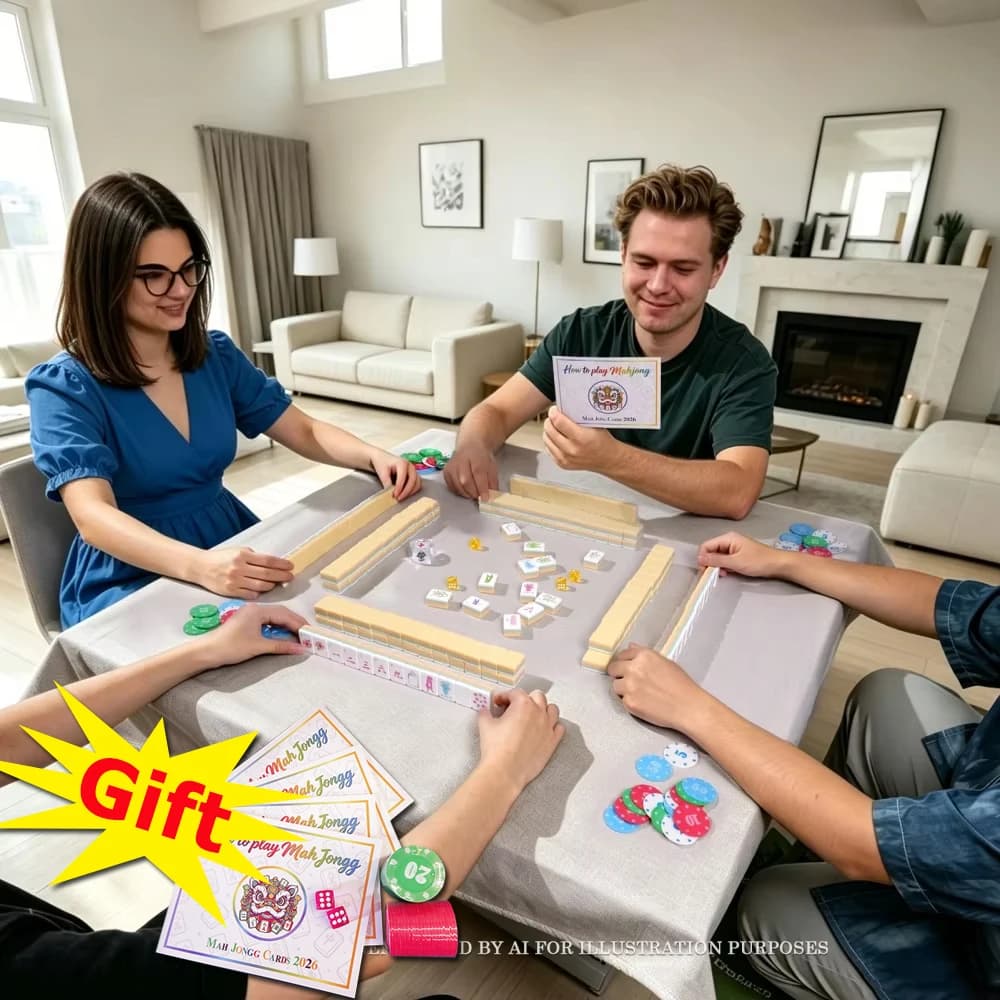 Local Stock Yellow Travel Mah Jongg Sets Luxury Mahjong 160 Tiles Acrylic American Mahjong Set Leisure Party Board Games Gifts