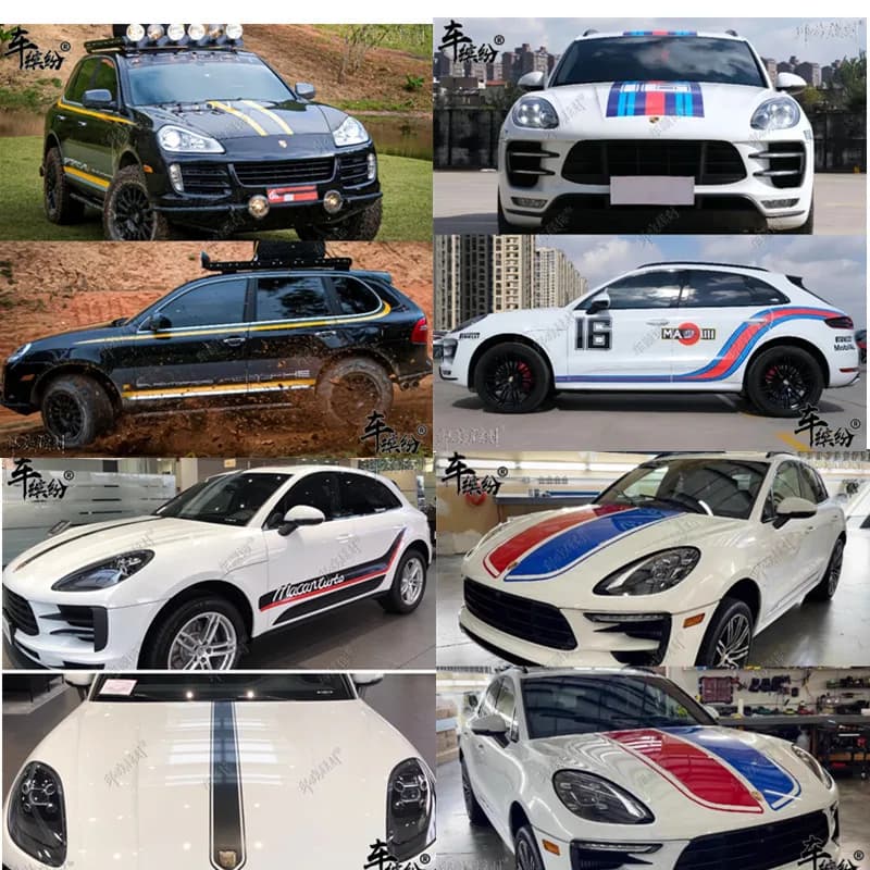 Adesivi in vinile per auto PER Porsche Cayenne GTS, accessori per carrozzeria sportivi, alla moda e professionali