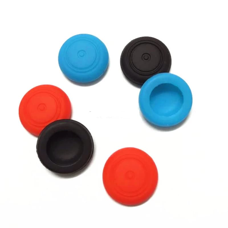 10 Pezzi Cappucci di Ricambio per Joystick, Copri-Controller 3D Analogico, Parti di Ricambio per Riparazione NS Switch