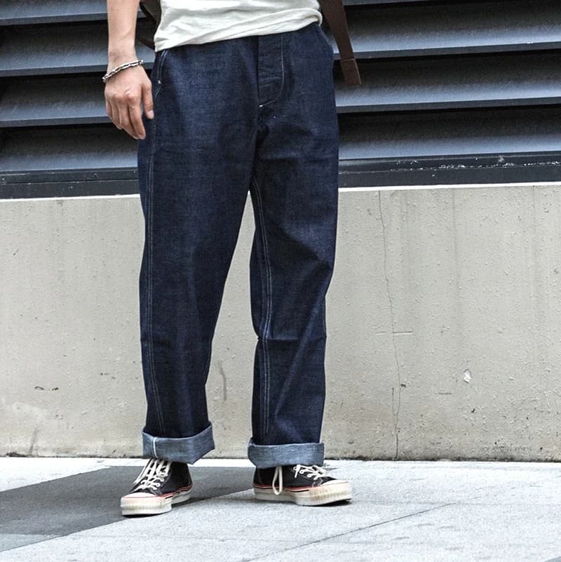 Bronson CCC P40 Salopette Pantalone da 10 once in denim con cimosa dell'esercito