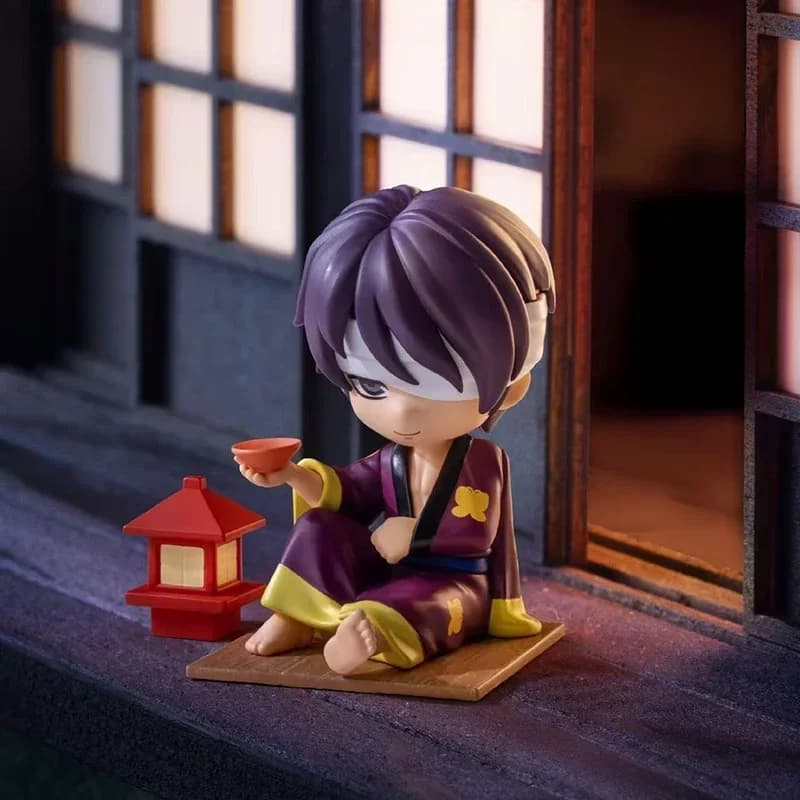 POP MART Gintama Serie 'Welcome to Yorozuya' - Mystery Blind Box con Statuette Anime, Ornamenti e Bambole Carine da Collezione - Busta a Sorpresa