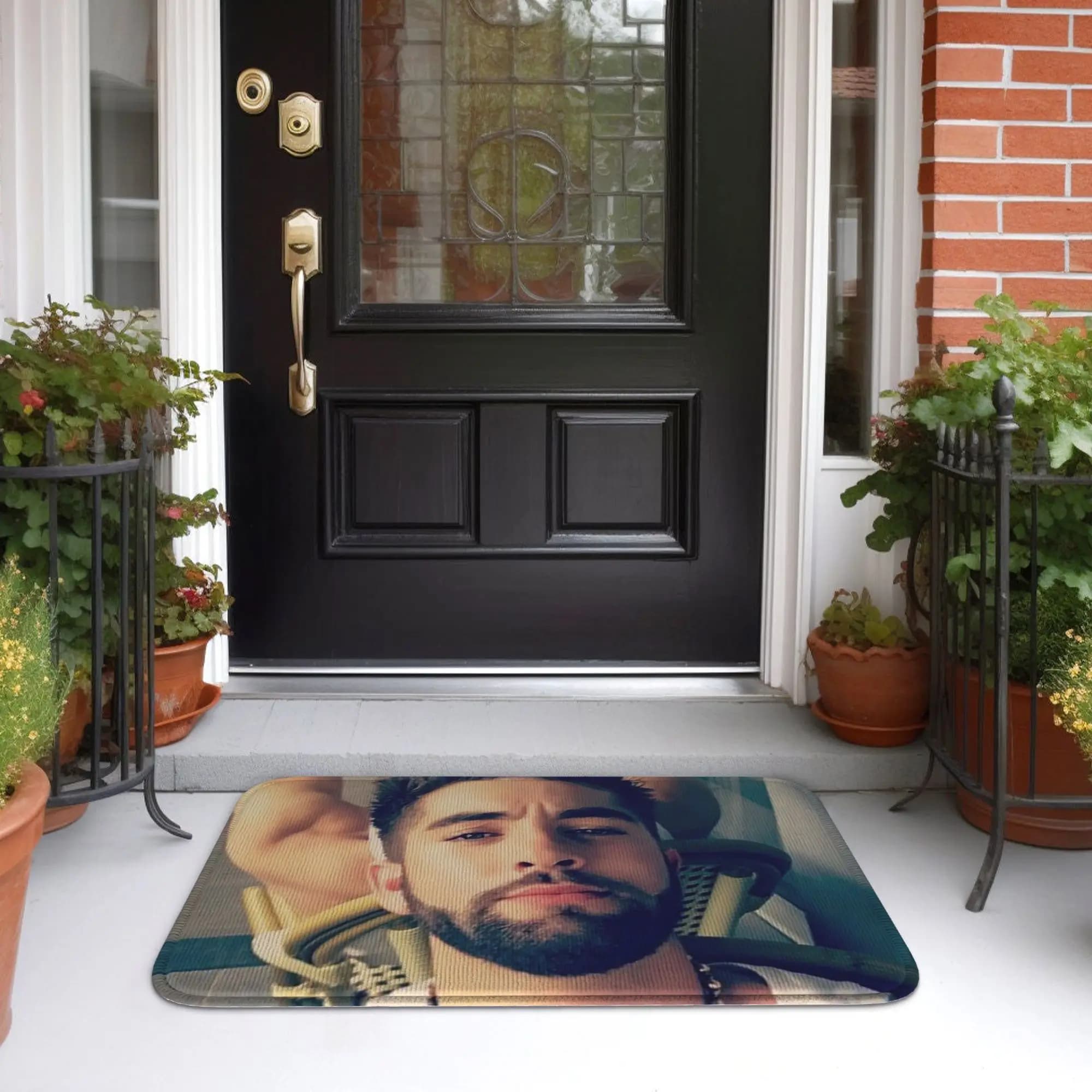 Kendji Girac Gitano Tappetino d'ingresso resistente, tappeto per cucina, ingresso, casa, tappetino per camera da letto