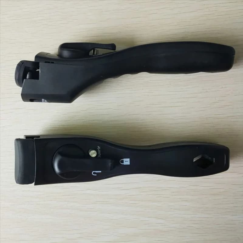 Y51A-2 Pezzi Pentole a Induzione Pentola in Silicone Mandrino Staccabile Bachelite Padella Apparecchio da Cucina Parte Nero Staccabile Pan Ha