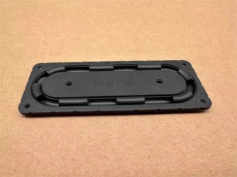 GHXAMP 135*54mm Large Rectangular Radiator for Low, Bluetooth Speaker Diaphragm Fai-da-te with Frame, 2 Pieces