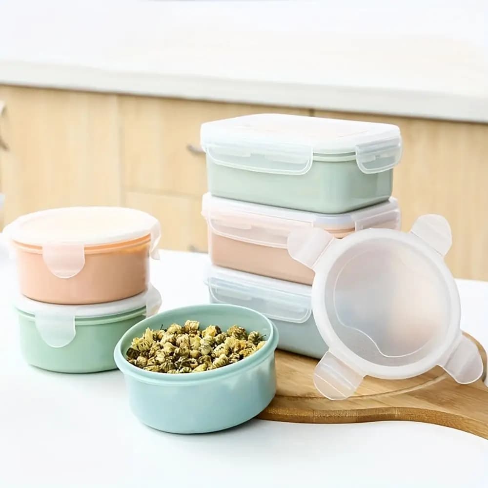 1 pz contenitori per la preparazione dei pasti contenitore per la conservazione degli alimenti con coperchi ermetici contenitore per il pranzo sicuro per microonde accessori da cucina a prova di perdite