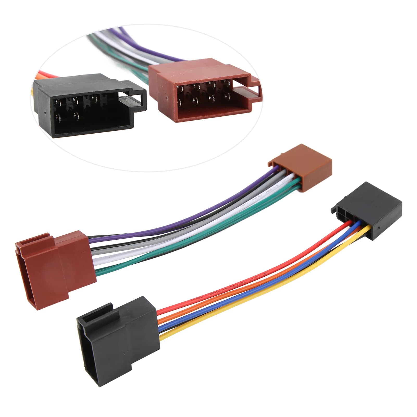 Adattatore per cablaggio radio ISO per Cabrio Corrado Euro Van 16 pin maschio a femmina Kit adattatore cavo autoradio standard ISO