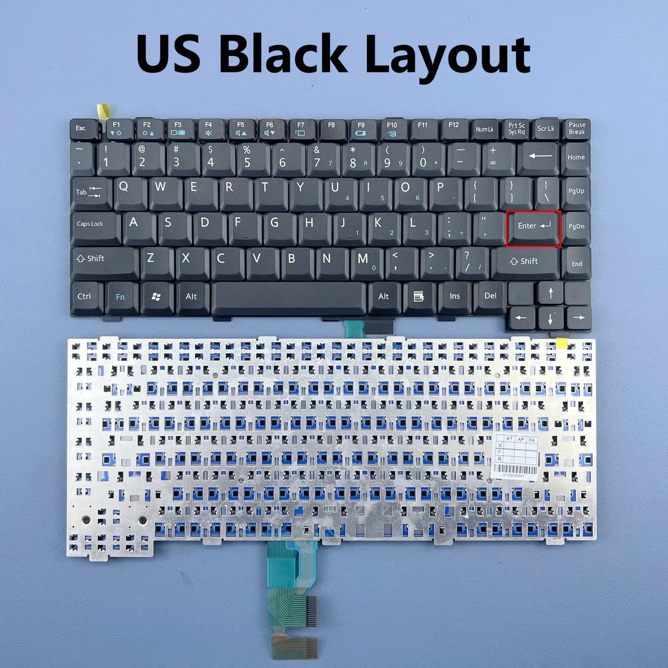 Tastiera nera per laptop americana per Panasonic Toughbook CF-Series CF-27 CF-28 CF-29 CF-30 CF-31 CF-52 CF-53 CF-73 CF-74 MP-03103USD8145