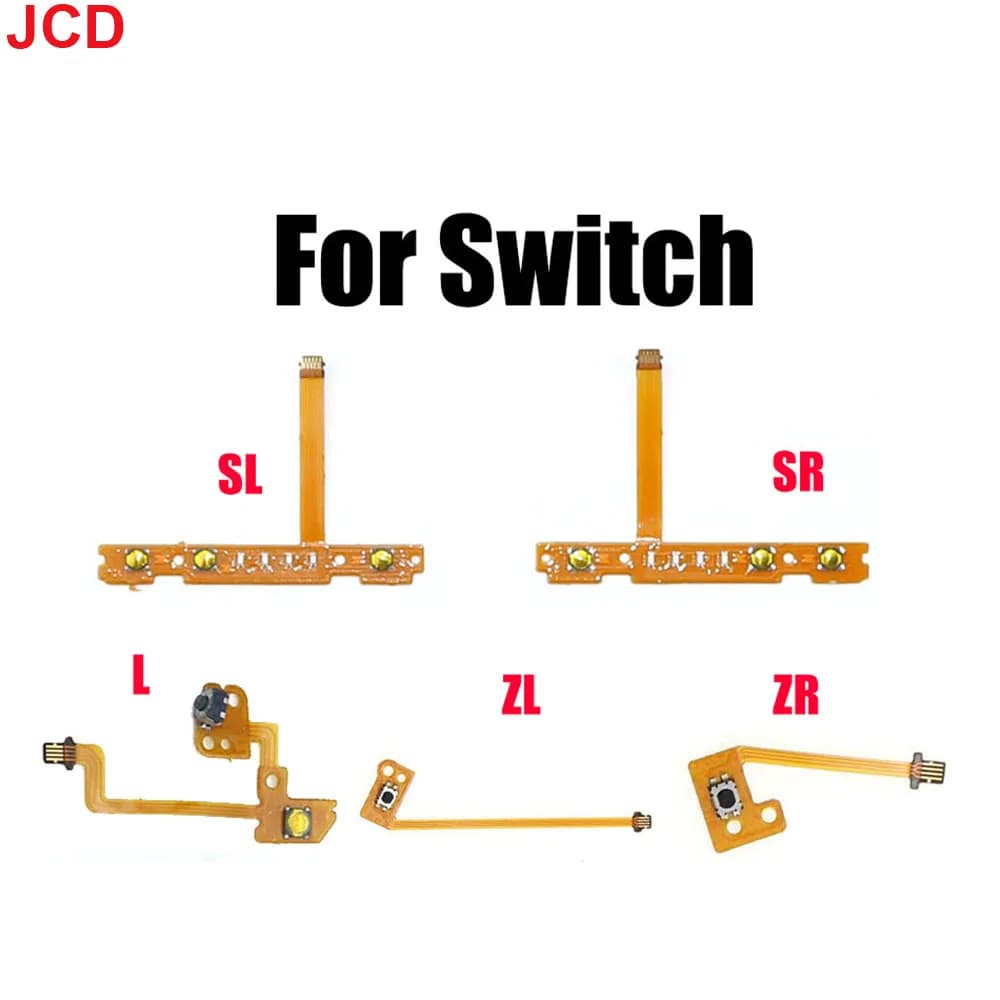 JCD 1 pz di ricambio per interruttore JoyCon ZR ZL L SL SR pulsante chiave cavo flessibile a nastro per cavo di riparazione NS
