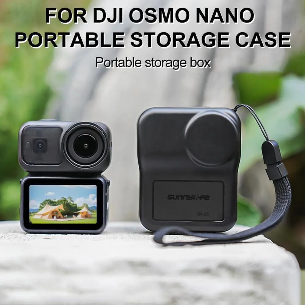 Custodia per accessori per fotocamera DJI OSMO NANO Custodia da trasporto portatile Borsa protettiva antigoccia antispruzzo