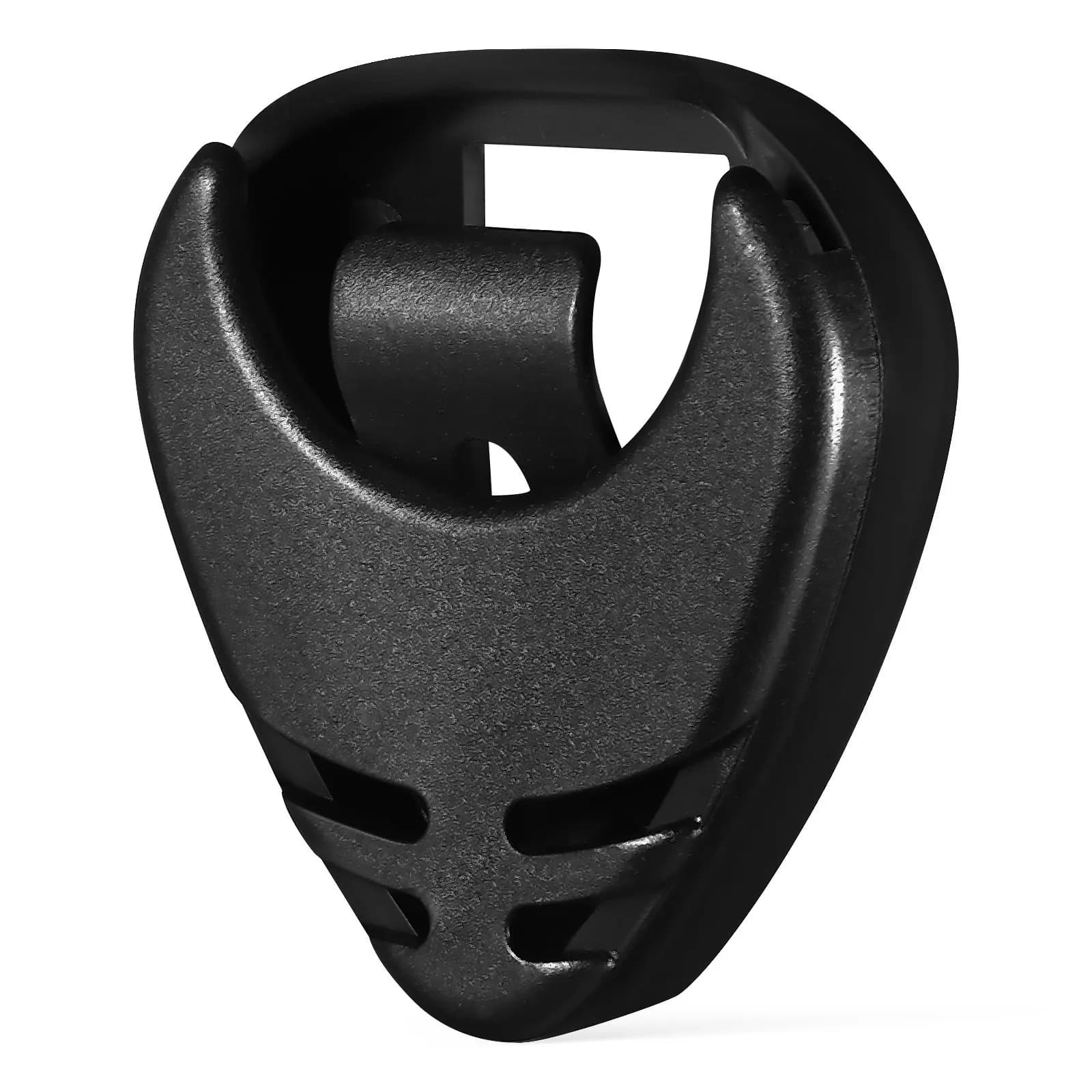 Portaplettro Adesivo Nero per Chitarra con Molla, Organizzatore Sicuro per Plettri, Accessorio da Chitarra, Custodia per Plettri