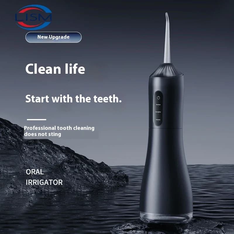 Smart Electric Oral Irrigator Cordless Professional Dental Cleaner Rechargeable 3 Cleaning Modes Tooth Scaler Braces Care
