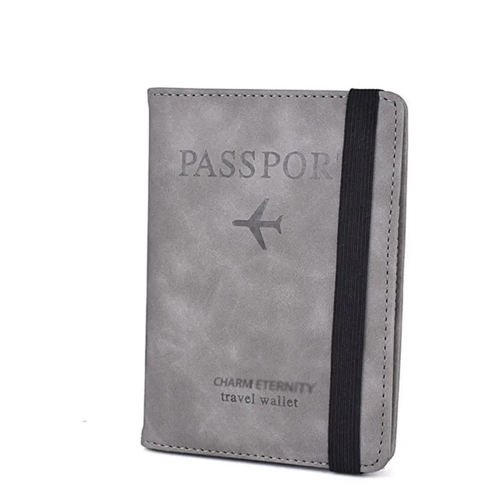 Portafoglio per Carte Bancarie e Documenti, Borsa Porta Monete, Custodia per Passaporto, Porta Passaporto, Cover per Passaporto