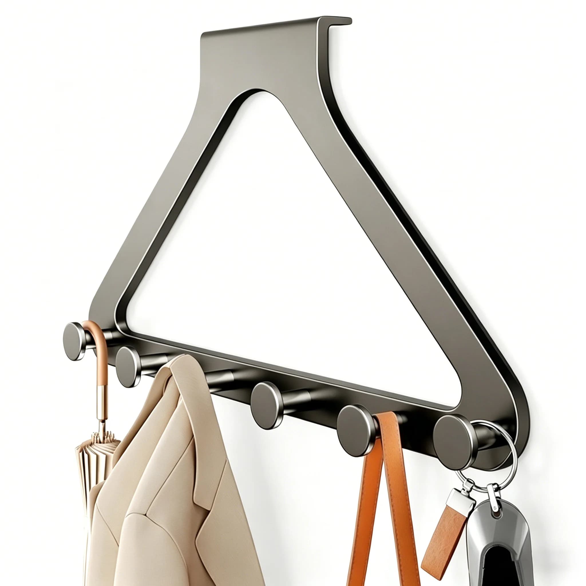 1pc Home Storage Bathroom Door Hanger Clothes Hanging Rack Over The Door Plastic Organization Hooks, Purse Holder For Bags Rails
