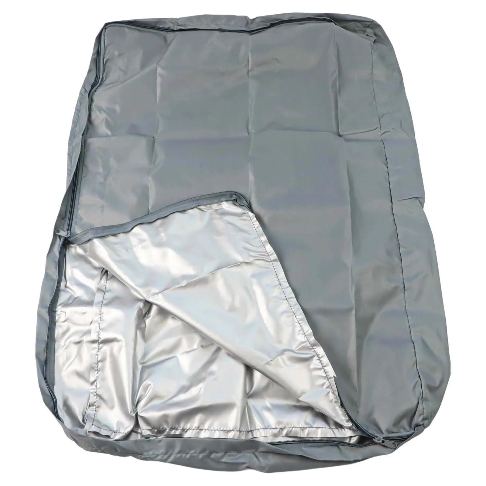 Outdoor Dog Bed Cover 210D Oxford Fabric With Hidden Zippers Cat Bed Waterproof Cover Sleeping Mat Outdoor Camping