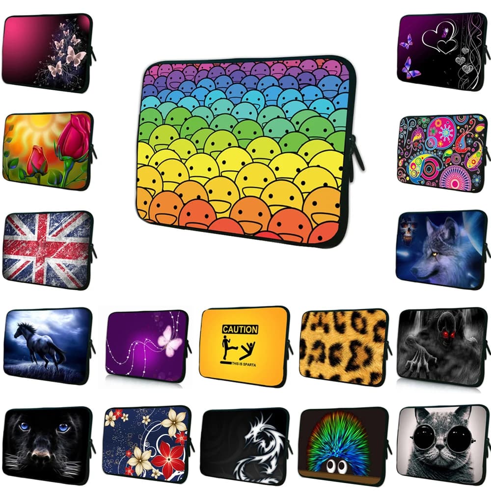 Borsa per Laptop 7 8 10 11 13.3 14 15 15.6 Pollici 16 17, Custodia per Computer Portatile per Macbook Air Pro Acer ASUS Lenovo