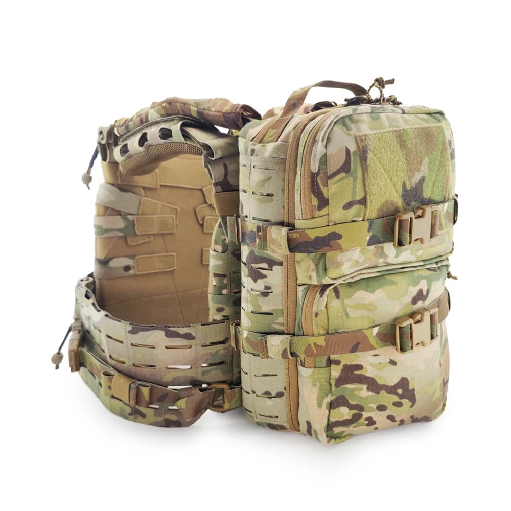 Zaino d'assalto tattico per portapiatti ARC V2 Gilet tattico Portapiatti Borsa per operazioni speciali a compressione
