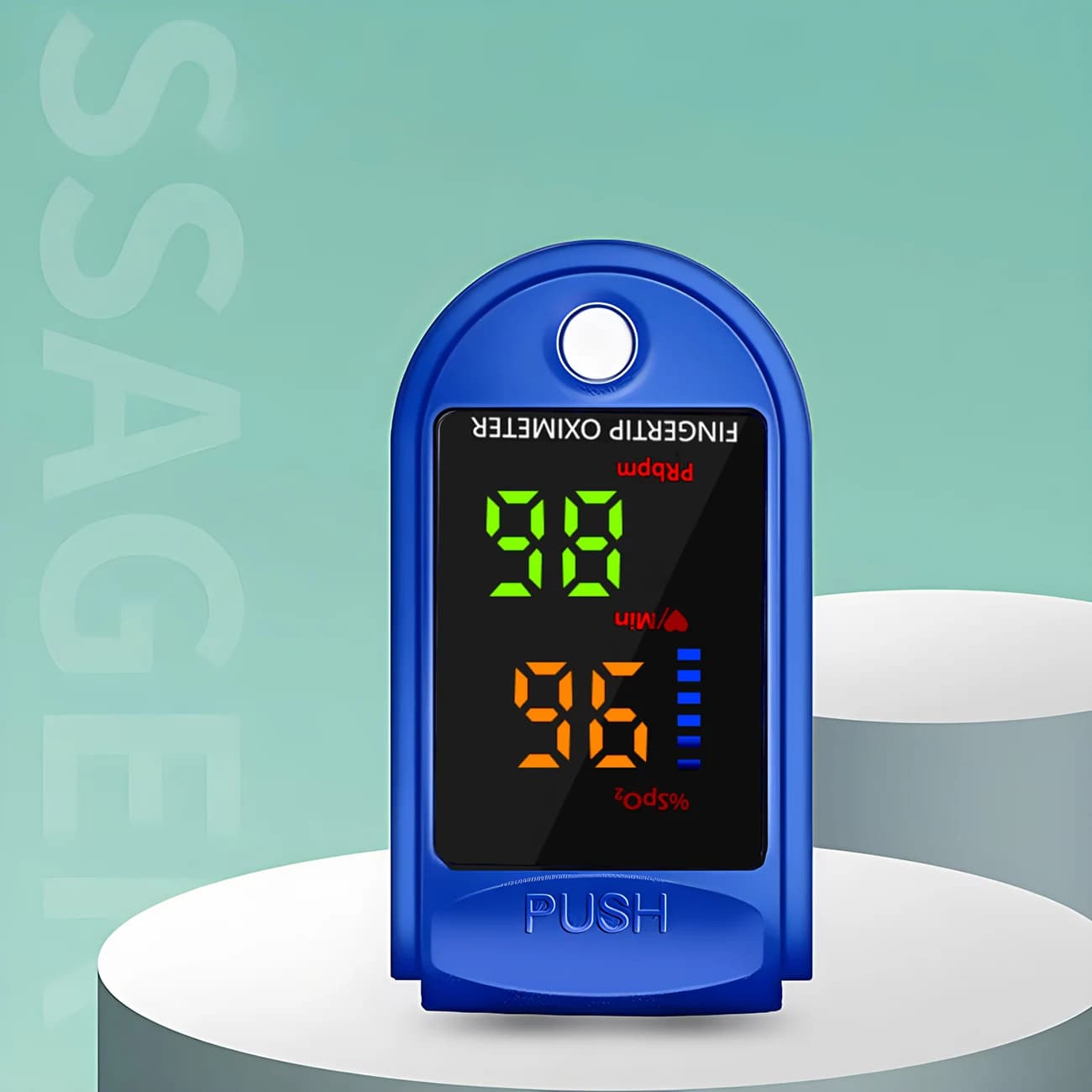 SPO2 finger pulse oximeter Oxygen saturation meter in blood LCD heart rate monitor Oximeter