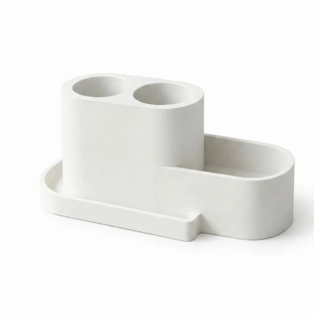 Toothbrush Detachable Toothbrush Holder Easy Clean Multi-functional Toothpaste Rack Compact Multi-Purpose Storage Rack Bathroom