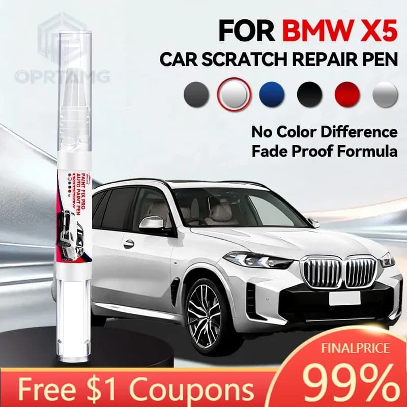 Purpose Vehicle Car Paint Touch Up Pen For BMW X5 1999-2025 Paint Repair Pen Touch Up Scratch Remover DIY Auto Accessories Black