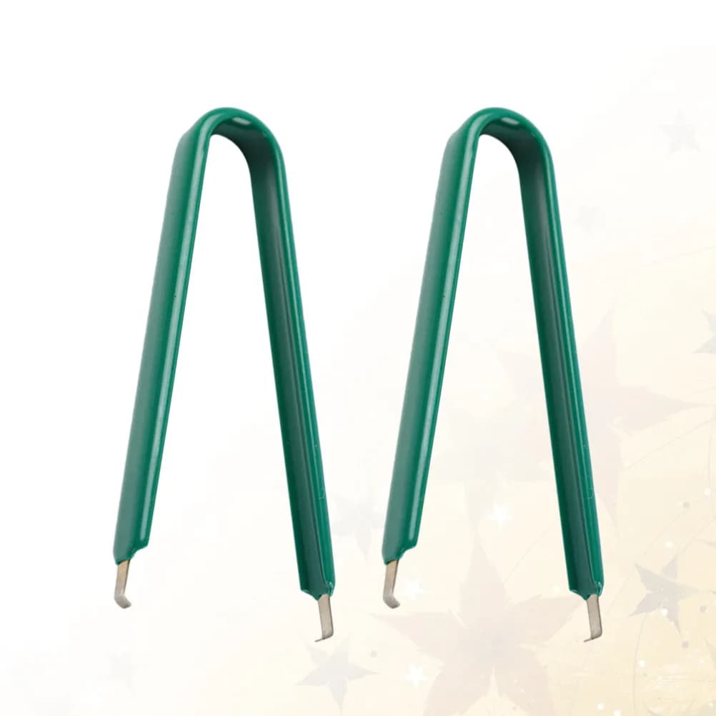Set of 2 Ergonomic Extractors for Mechanic Keyboards, Green Removal Tool for PCB and IC Chip