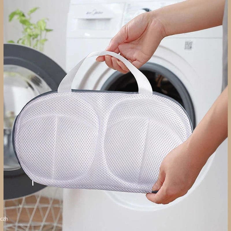 Sacchetto a rete per lavaggio reggiseni e biancheria intima, protezione anti-deformazione per lavatrice
