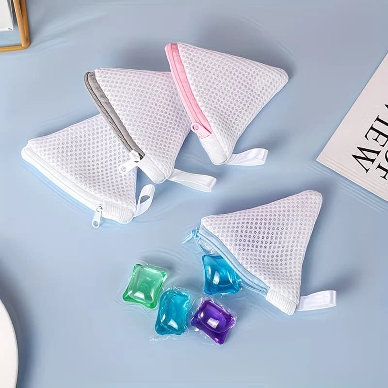 3pcs Multipurpose Laundry Soap Bags, Compatible with Scented Beads, Suitable for Delicate and Small Items, Machine Washable