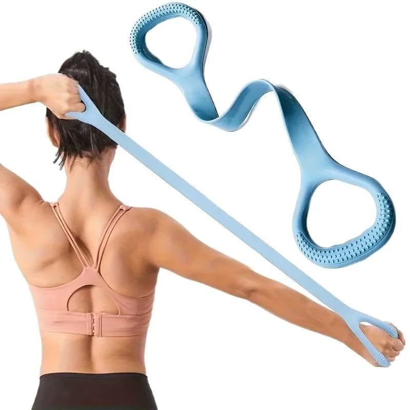Fitness Workout Resistance Band Arm Back Shoulder Exercise Elastic Training Band Yoga Pilates Physical Therapy Equipmenta