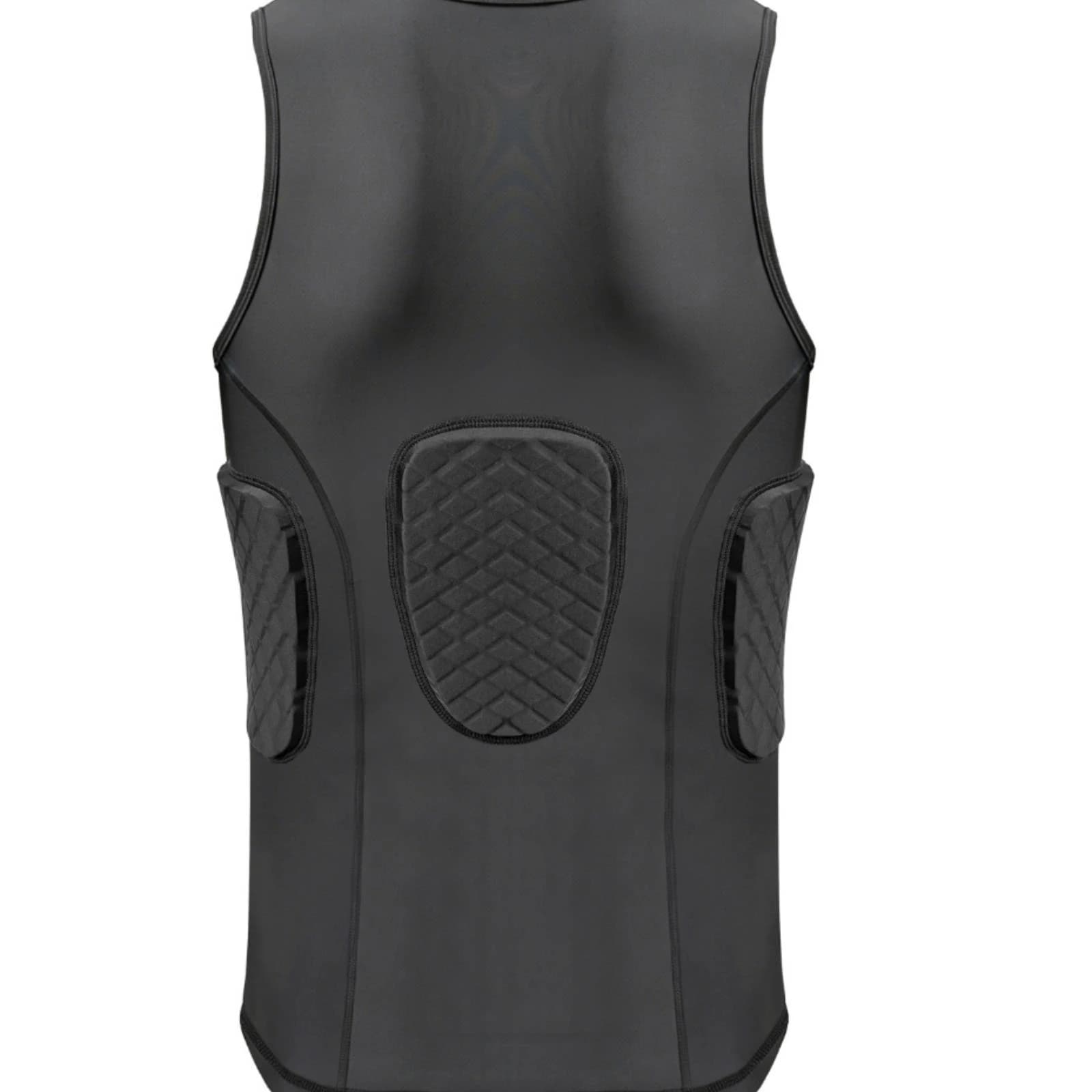 Padded Safeguard Vest Sleeveless Vest with Impact Padding Lightweight Moisture-Wicking for Athletes, Training, Basketball