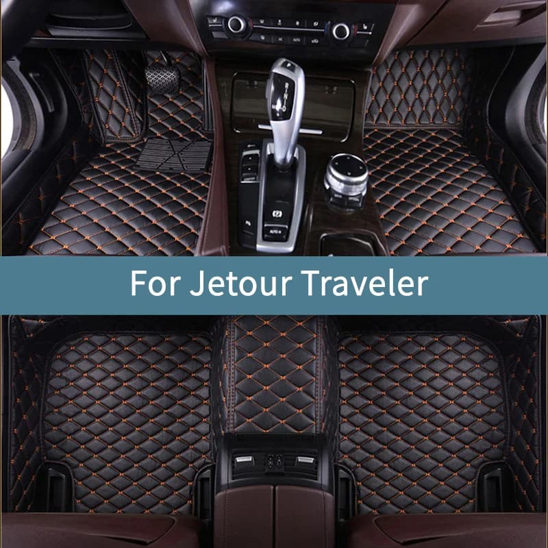 Tappetini per auto per Jetour Traveller 2023 2024 2025 2026 Tappetini per auto Set completo impermeabile