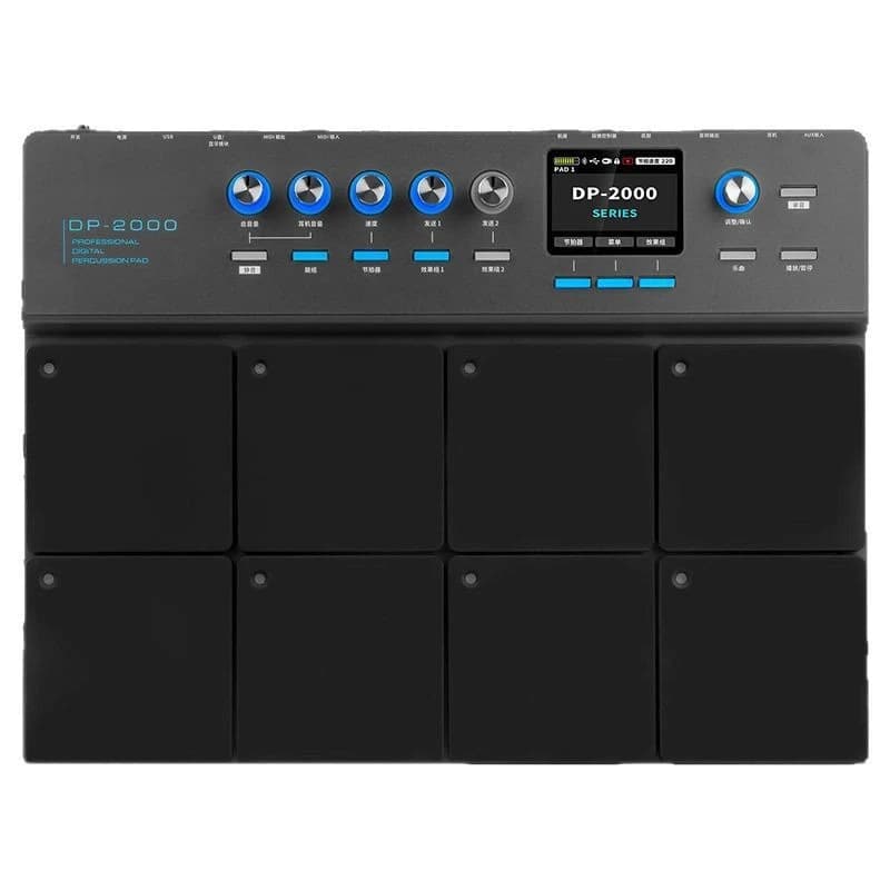 DP-2000 Tavoletta per percussioni elettroniche con Bluetooth, pad professionale portatile per batteria e percussioni