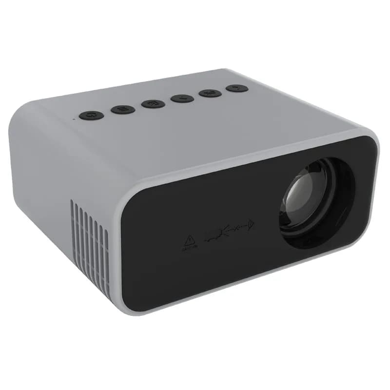 Proiettore Portatile Smart Home Theater 1080p Mini Proiettore Tascabile Stereo con Lente Manuale Star 200