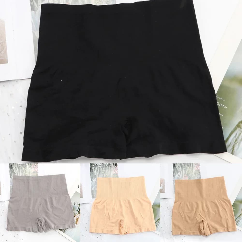 Slip boxer da donna a vita alta Leggings comodi Boxer Boyshort Pantaloni modellanti da donna Mutande
