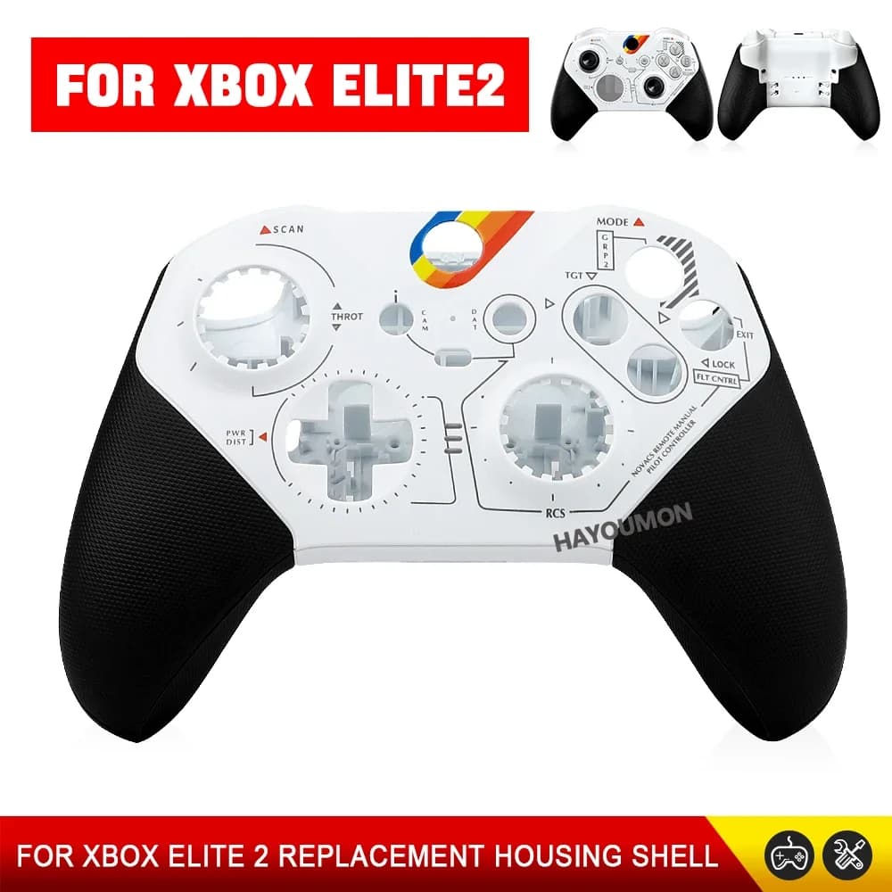 Guscio di ricambio fai-da-te per controller Xbox Elite 2 di seconda generazione, cover posteriore, accessori per riparazione.