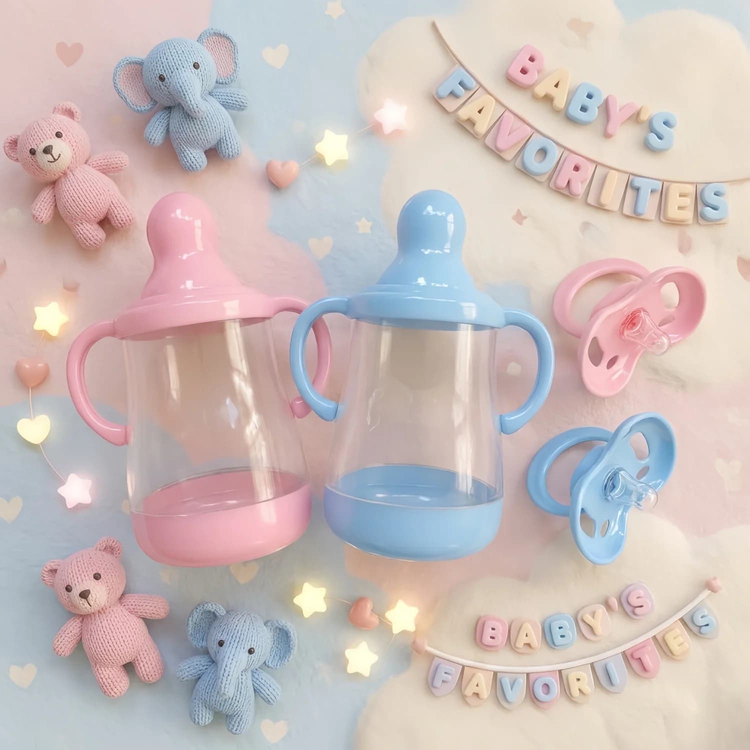 Ciuccio e biberon per bambole Reborn, accessori per bambole Reborn, capezzoli finto, giocattolo fai da te per bambole Reborn.